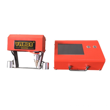 hand desk table dot peen marking machine for metal car chassis accessories